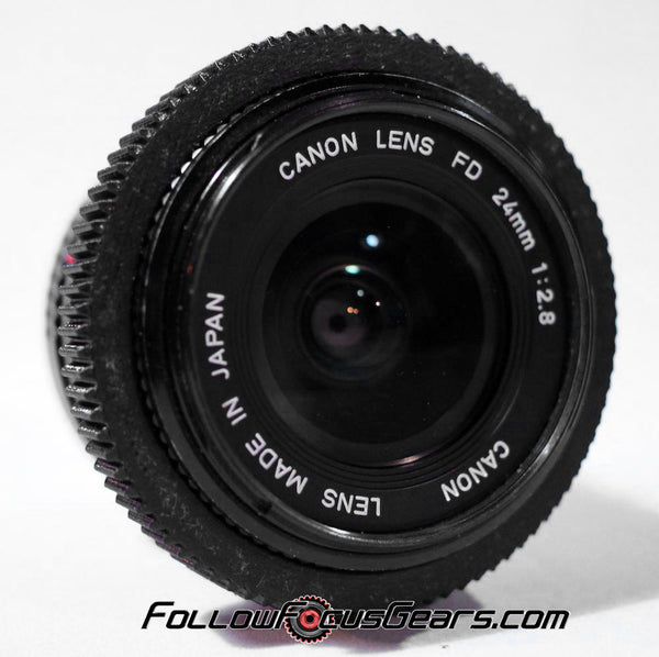 Seamless™ Follow Focus Gear for <b>Canon FD 24mm f2.8</b> Lens