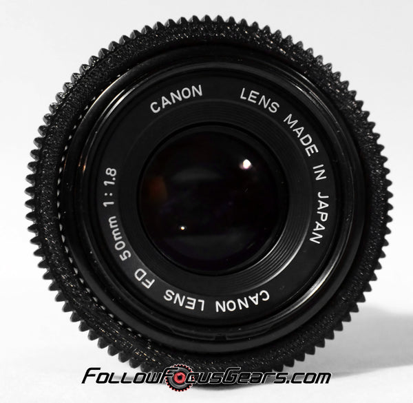 Seamless Follow Focus Gear for Canon FD 50mm f1.8 Lens
