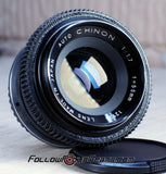Seamless Follow Focus Gear for Chinon Auto 55mm f1.7 Lens