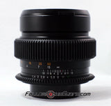 Seamless Follow Focus Gear for Contax Zeiss 85mm f/1.4 Planar Lens