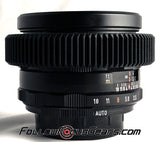Seamless Follow Focus Gear for Ashahi Opt. Co. Super Takumar 24mm f3.5 Lens