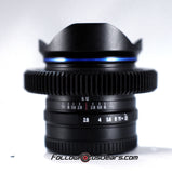 Lens Gear for Venus Optics Laowa 9mm f2.8 C Dreamer