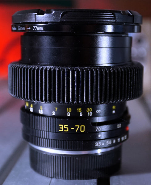 Seamless™ Follow Focus Gear for <b>Leica 35-70mm f3.5 Vario Elmar - R (E60)</b> Lens