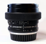 Seamless™ Follow Focus Gear for <b>LensBaby 35mm f2.8 Burnside</b> Lens
