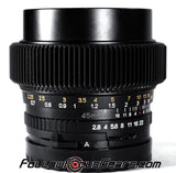 Seamless Follow Focus Gear for Mamiya C 45mm f2.8 N Lens