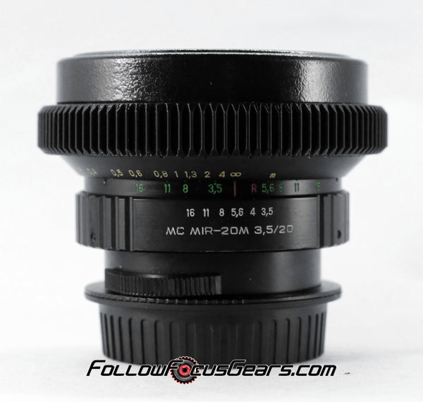 Seamless Follow Focus Gear for Mir-20M 20mm f3.5 MC Lens