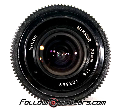 Seamless FOllow focus gear for Nikon 20mm f4 AI K Lens