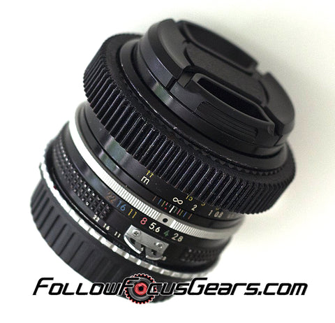 Seamless Follow Focus Gear for Nikon 35mm f2 AIS Lens