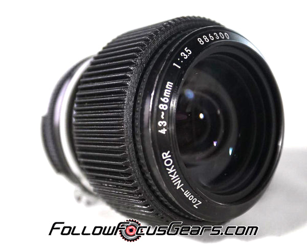 Seamless Follow Focus Gear for Nikon 43-86mm f3.5 AI Lens