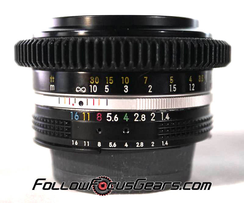 Seamless™ Follow Focus Gear Ring for Nikon 50mm f1.4 AI Lens