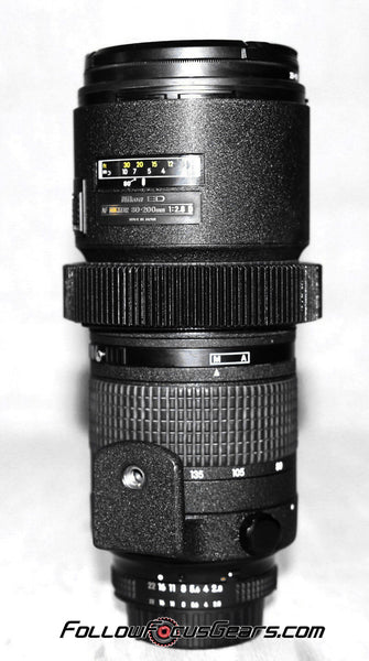 Seamless Follow Focus Gear for Nikon AF 80-200mm f2.8 Lens