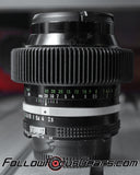 Seamless Follow Focus Gear for Nikon Nikkor - P.C 105mm f2.5 Lens