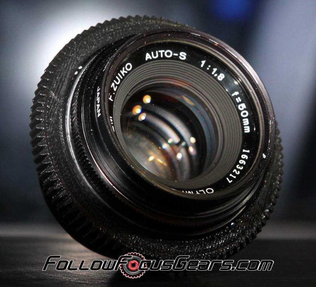 Seamless™ Follow Focus Gear for Olympus OM F.Zuiko Auto-S 50mm f1.8 Lens
