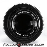 Seamless Follow Focus Gear for Olympus OM Zuiko Auto-T 100mm f2.8 Lens
