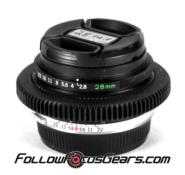 Seamless Follow Focus Gear for Olympus OM Zuiko Auto-W 28mm f2.8 Lens