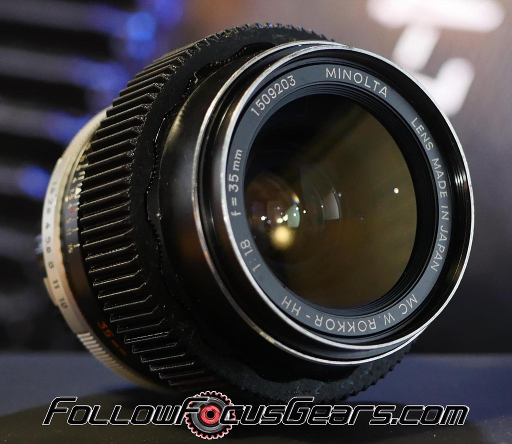 Seamless™ Follow Focus Gear for Minolta MC W. Rokkor - HH 35mm f1.8 Lens