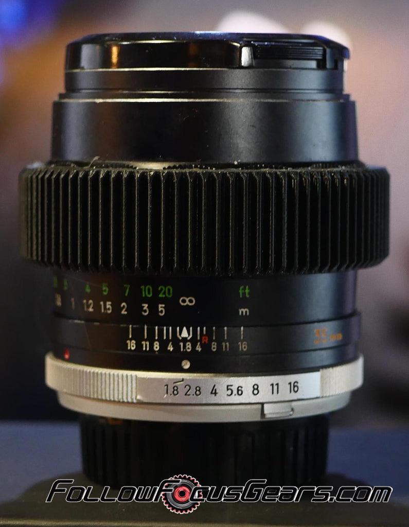 Seamless™ Follow Focus Gear for Minolta MC W. Rokkor - HH 35mm f1.8 Lens