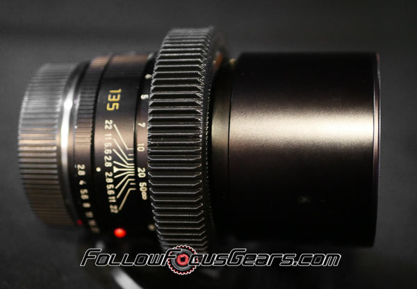 Seamless Follow Focus Gear for Leica 135mm f2.8 Elmarit - R II