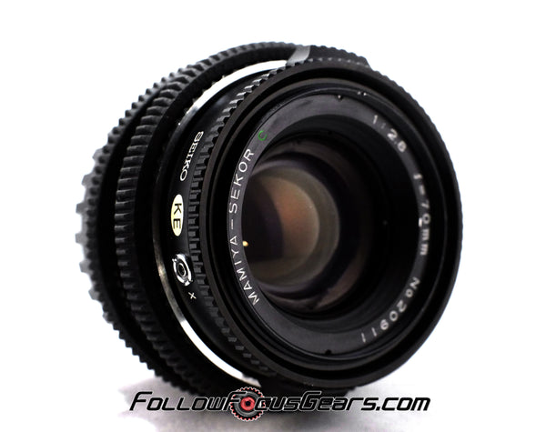 Seamless Follow Focus Gear for Mamiya Sekor C 70mm f2.8