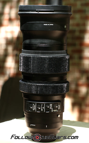 Seamless Follow Focus Gear for Sigma 120-300mm f2.8 DG Sport Lens