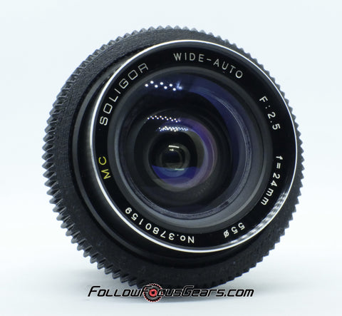 Seamless Follow Focus Gear For Soligor 24mm f2.5 Wide-Auto MC Lens