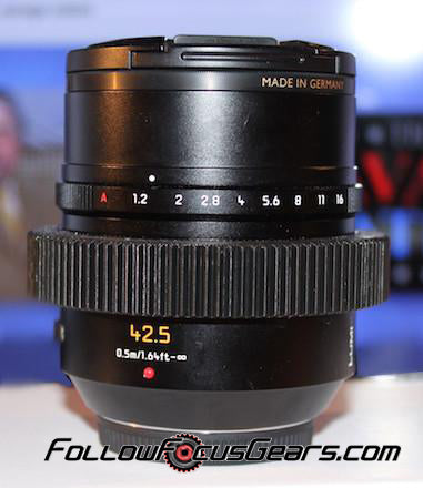 Seamless™ Follow Focus Gear for <b>Panasonic Leica 42.5mm f1.2 DG Nocticron ASPH Power O.I.S.</b> Lens