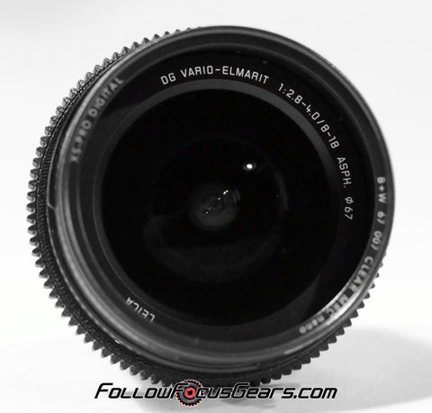 Seamless Follow Focus Gear for Panasonic Leica 8-18mm f2.8-4 DG Vario-Elmarit ASPH Lens