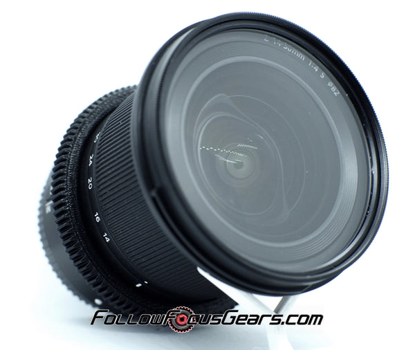 Seamless Follow Focus Gear for Nikon Nikkor Z 14-30mm f4 S Lens