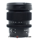 Seamless Follow Focus Gear for Nikon Z 14-30mm f4 S Lens