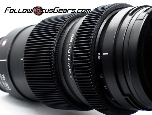 Seamless Follow Focus Gear for Panasonic Lumix 70-200mm f/4 S Pro Lens