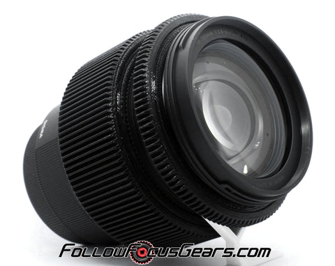 3DFocus RED Follow Focus Gear Set For Sigma 18-35mm F/1.8 - Focus & Zoom Rings
