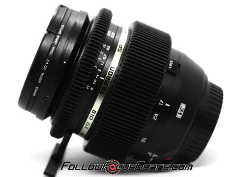 Seamless Follow Focus Gear for Tamron 17-50mm f2.8 XR Di SP II Lens