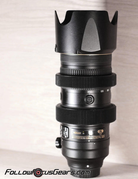 Seamless Follow Focus Gear for Nikon AF-S 70-200mm f2.8 E FL ED N VR Lens