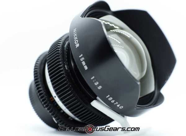 Focus Gear for Nikon 15mm f/3.5 AIS Lens