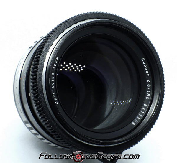 Seamless Focus Gear for Carl Zeiss Jena 180mm f2.8 Zebra Lens