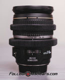 Seamless Follow Focus Gear for Canon EF 17-55mm f2.8 IS USM Lens