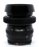 Seamless Follow Focus Gear for Fujinon ASPH Super EBC XF 23mm f2 WR Lens