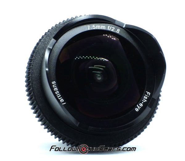 Seamless™ Follow Focus Gear for <b>7artisans 7.5mm f2.8 Fish-eye(Micro 4/3 Mount)</b> Lens