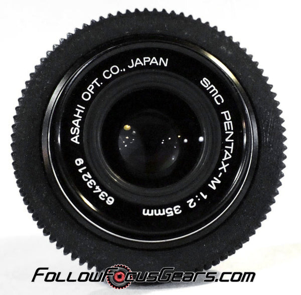 Seamless Follow Focus Gear for Asahi Opt. Co. SMC Pentax-M 35mm f2 Lens