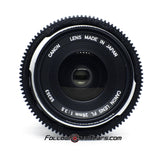 Seamless Follow Focus Gear for Canon FL 28mm f3.5 Lens