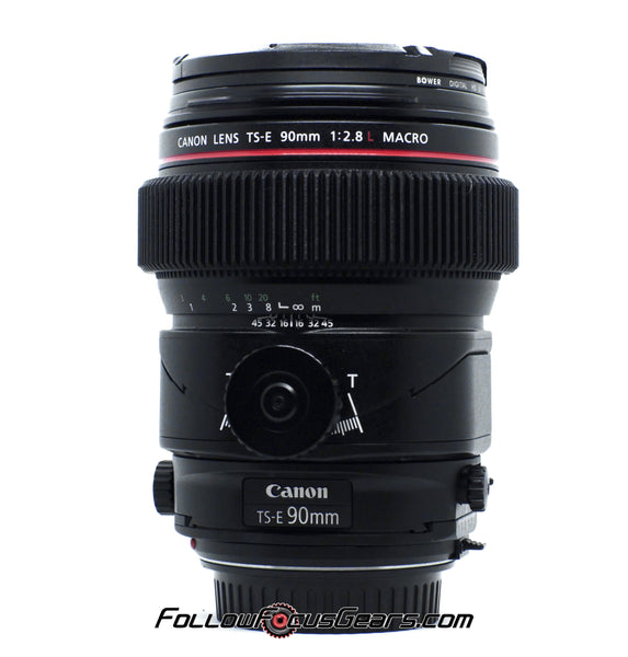 Seamless Follow Focus Gear for Canon TS-E 90mm f2.8 L Macro Lens