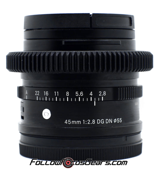 Follow Focus Gear for Sigma 45mm f2.8 DG DN Lens