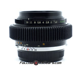 Seamless Follow Focus Gear for Olympus OM S 50mm f1.2 Lens
