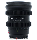 Seamless Follow Focus Gear for Tokina atx-i 11-20mm f2.8 CF Lens