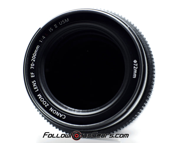 Seamless Follow Focus Gear for Canon EF 70-200mm f4 L II Lens