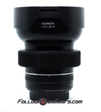 Seamless Follow Focus Gear for Rokinon Samyang 14mm f2.4 SP Lens