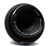 Seamless Follow Focus Gear for Minolta MC Rokkor - QF 50mm f3.5 Macro Lens