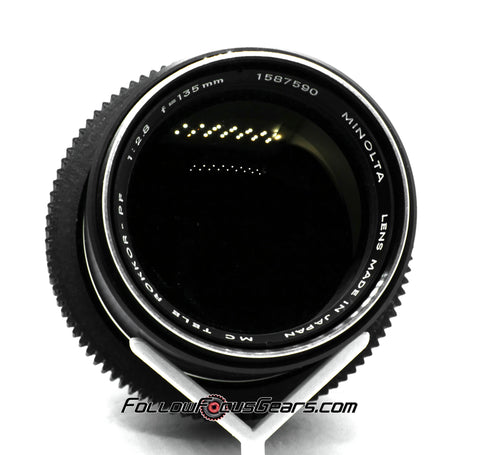 Seamless Follow Focus Gear for Minolta MC Rokkor - PF 135mm f2.8 Tele Lens