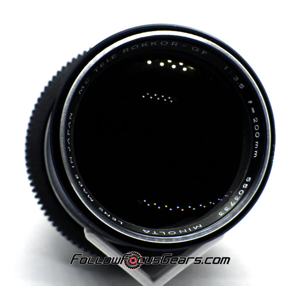 Seamless Follow Focus Gear for Minolta MC Rokkor QF 200mm f3.5 Tele Lens