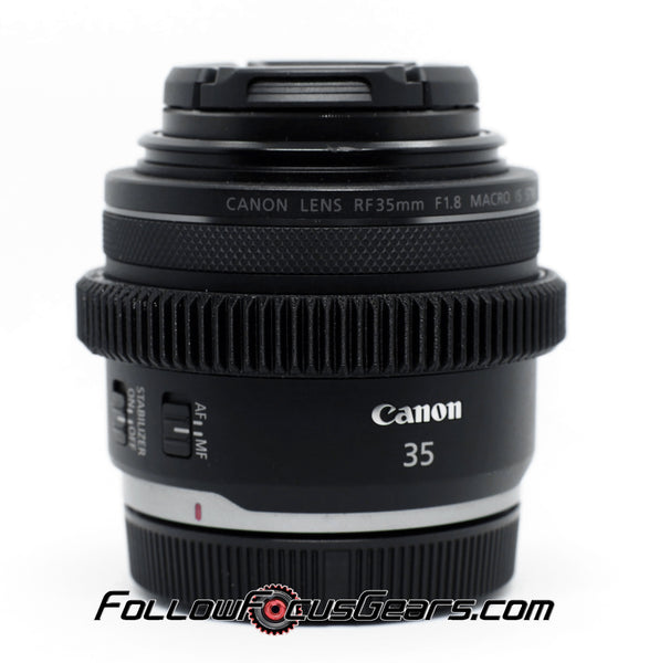 Seamless Follow Focus Gear for Canon RF 35mm f1.8 f/1.8 Macro IS STM Lens